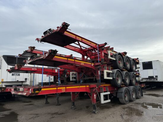 2013 DENNISON SLIDING SKELETAL TRAILER for sale - Reefer Trailer Centre