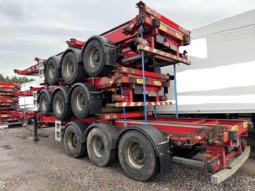 2013 SDC SLIDING SKELETAL TRAILER full