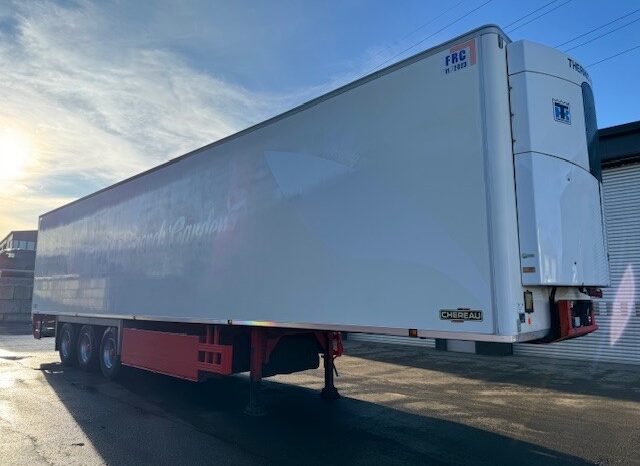 2017 Chereau Fridge Trailer, Single Temp, Thermo King SLXi 300 Fridge Engine, BPW Axles, Drum Brakes, Barn Doors, 1 x Load Lock Rail, Raise Lower Valve Facility, Pallet Boxes, Dhollandia Tuckunder Tailift (1500kg Capacity). Finance Options Available.