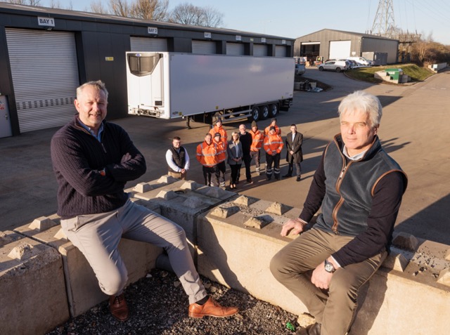 Steve Barker James Jenkins Reefer Trailer Centre Team