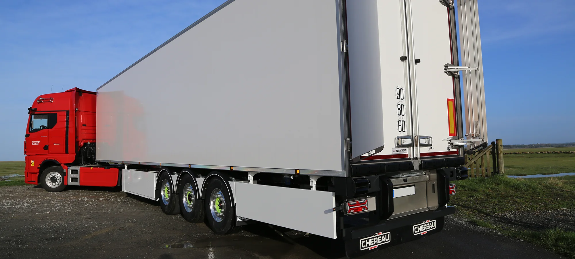 chereau fridge trailer