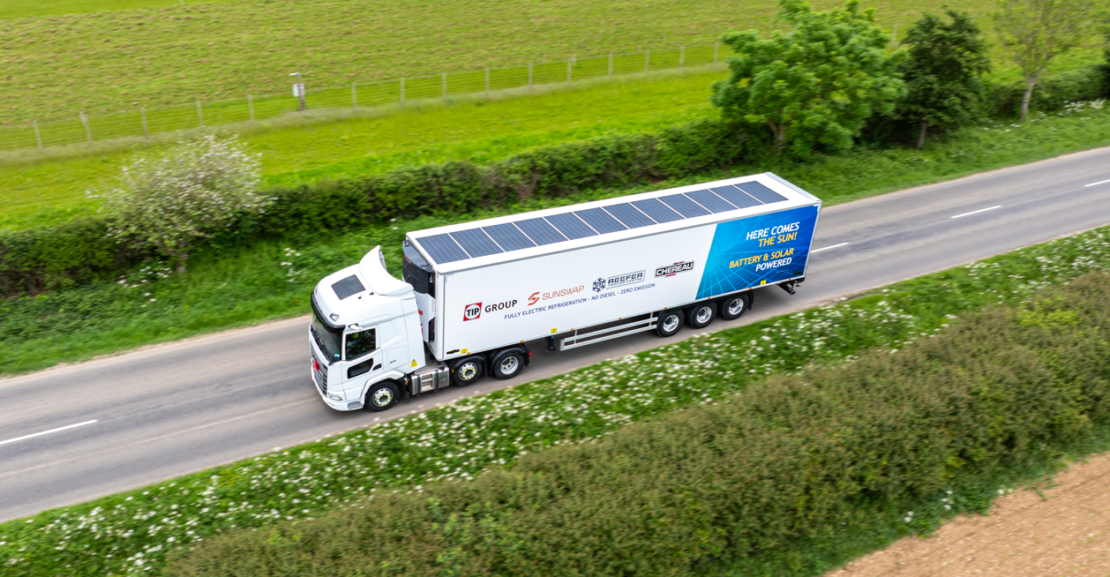 TIP trials solar-powered fridge trailer from the Reefer Trailer Centre