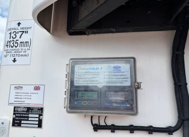 2019 CHEREAU SINGLE TEMP FRIDGE TRAILER full