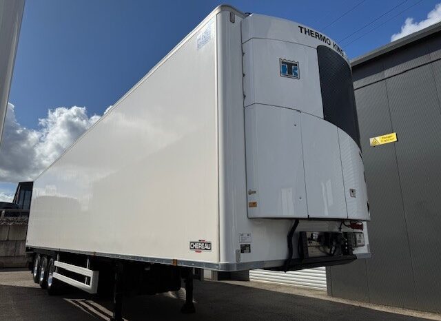 2019 Chereau Single Temp Fridge Trailer, Themo King SLXi 300 Fridge Engine, SAF Axles, Drum Brakes, Resin Floor, Barn Doors, Raise Lower Valve Facility, Alloy Wheels, 2.5m Width (Thin Wall), 2.6m Internal Height, Load Lock Rails, Refurbished, Finance Options Available.