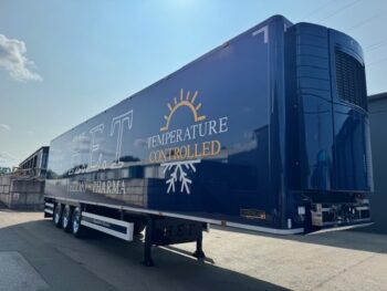 HET European Transport Pharma Spec Chereau Fridge Trailer